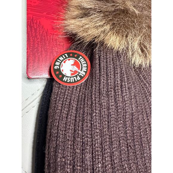 Canada Weathergear Thermal Plush Lined Beanies Set